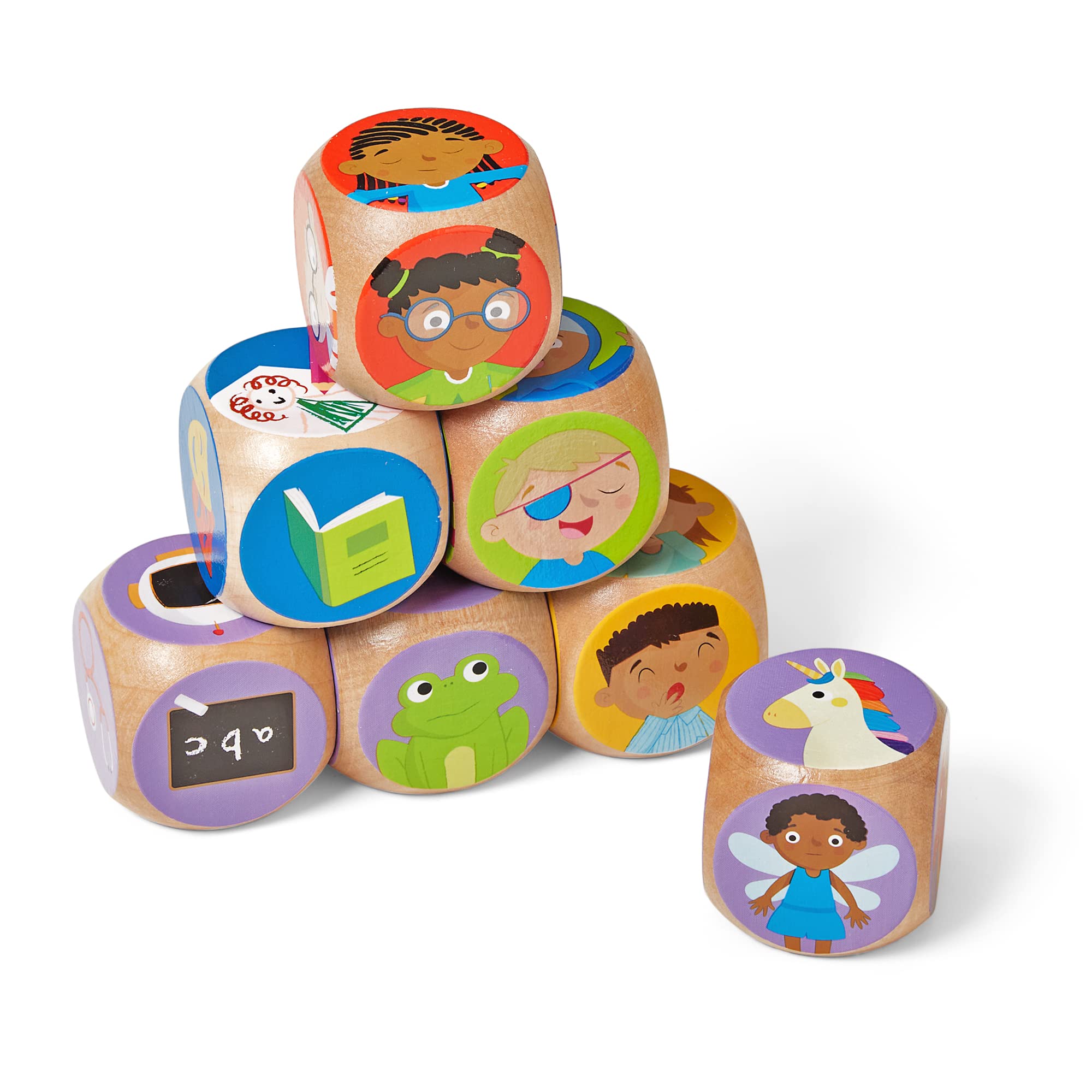hand2mind Rolling for Feelings Dice Game - Social Emotional Learning Toys for Kids | Therapy Games for Emotional Regulation & Social Skills Development | Perfect for Play Therapy, School Counselors & Classroom Activities