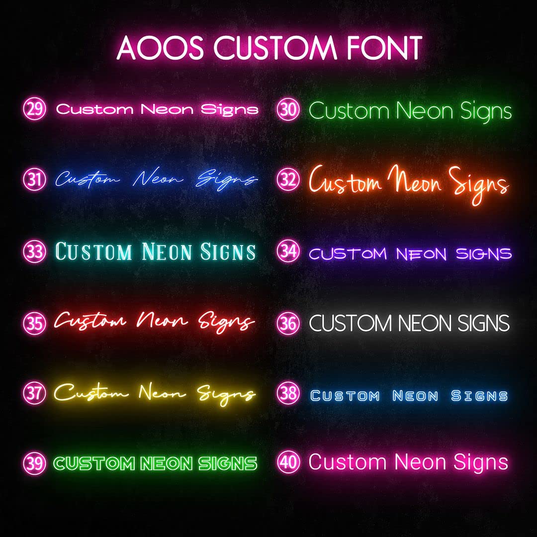 Custom Neon Signs for Business & Home - Personalized LED Neon Lights for Bedroom, Wedding Decor, Office & Party Supplies | Upload Your Logo/Design | Perfect for Wall Decor, Events & Gifts