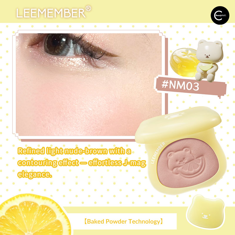 LEEMEMBER Lemon Drop Multi Glow Powder - Highlighter & Illuminating Makeup for Face & Body | Perfect for Parties, Festivals & Night Out Glam