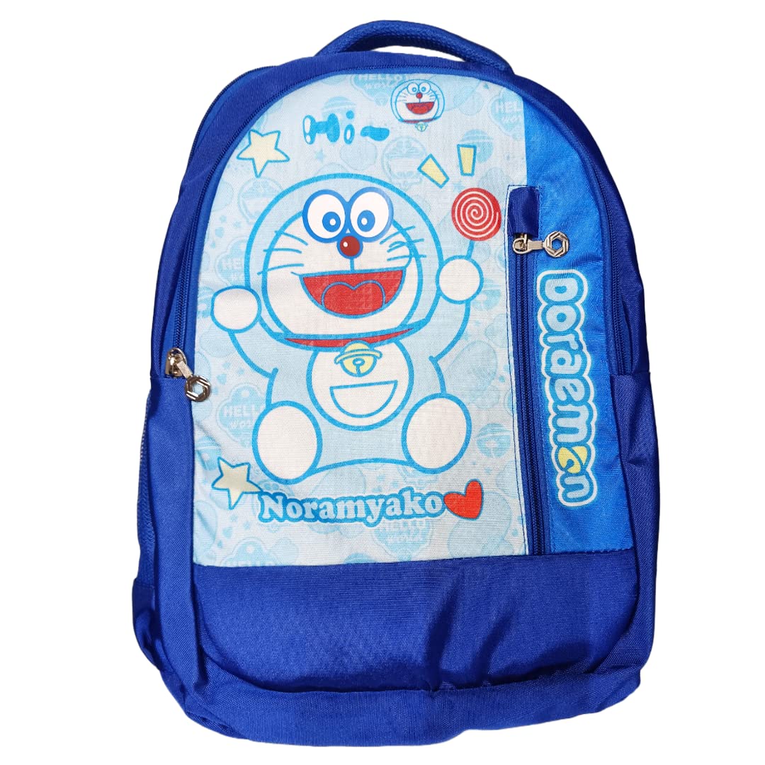 VIRTUAL WORLD Cartoon Print Backpack - Durable School Backpack for College Students & Office Professionals | Perfect for Daily Commute, Campus Life & Work Essentials