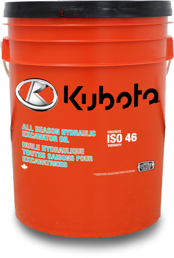 Kubota Excavator Hydraulic Oil 19L (5 Gallon) - Premium Quality for Construction Equipment & Heavy Machinery Maintenance