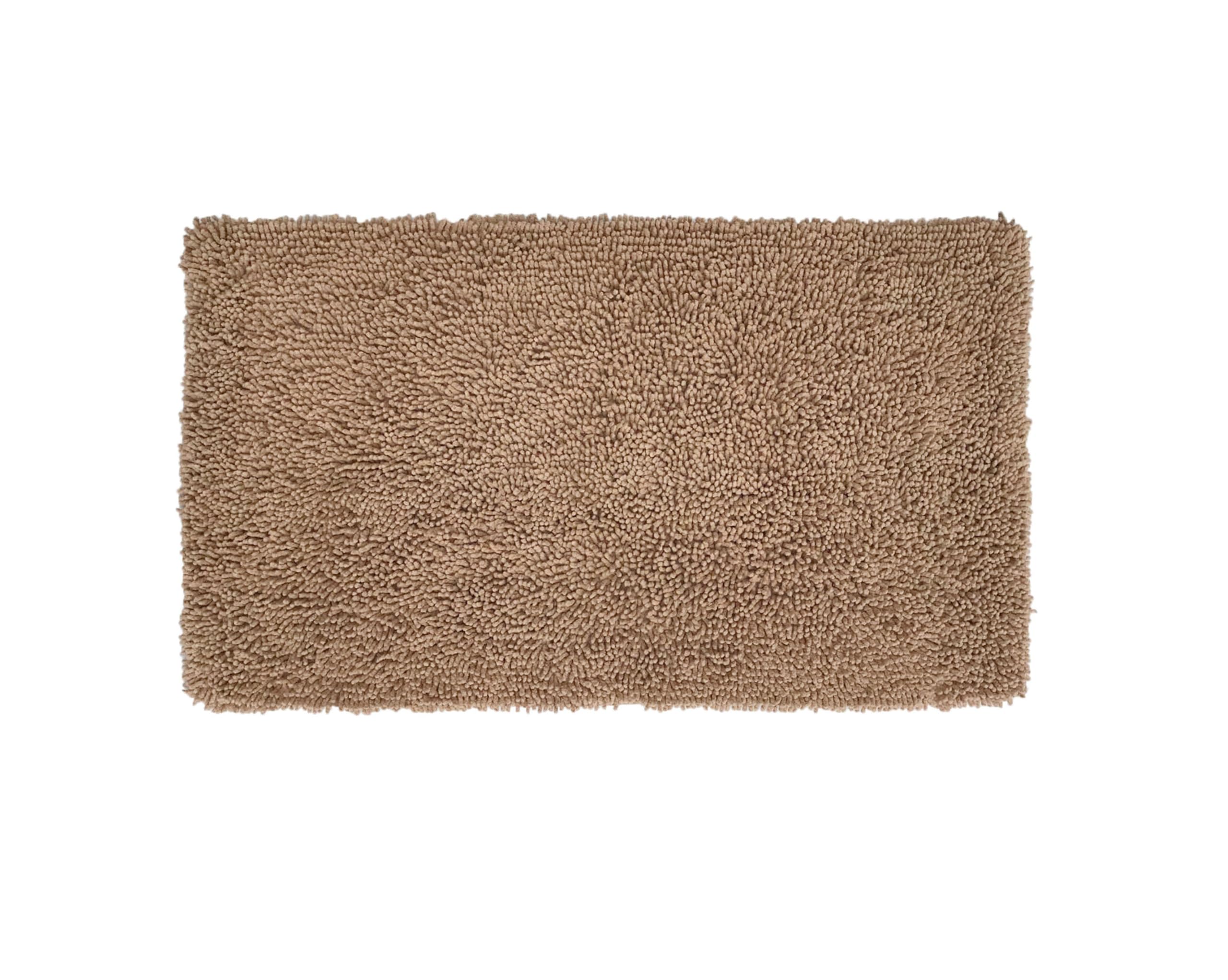 Home Weavers Fantasia 100% Cotton Bath Rug Set - Ultra Soft & Absorbent Non-Slip Bathroom Mat, Washable Kitchen Rug, 24
