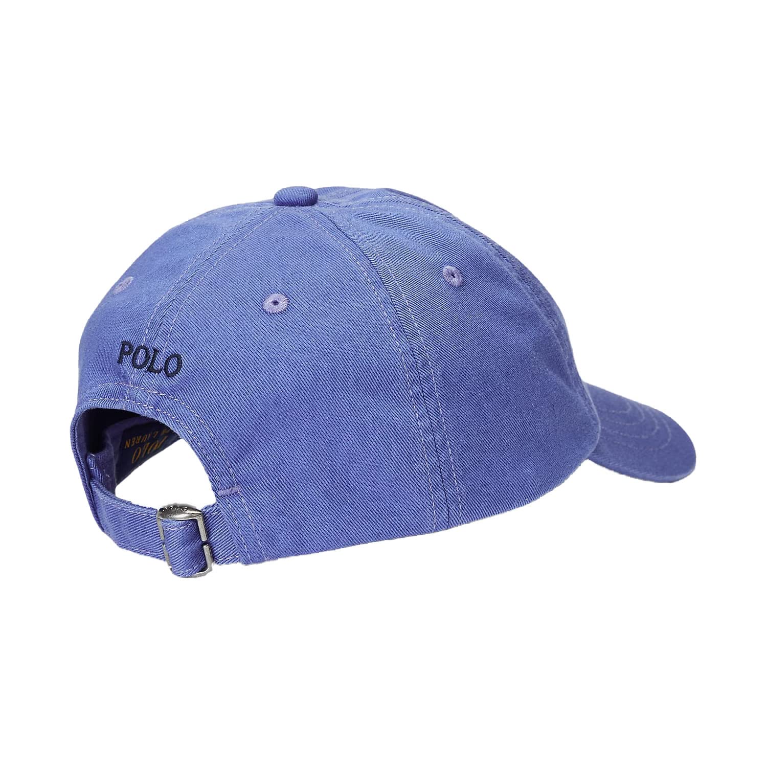 POLO RALPH LAUREN Big Boys Cotton Chino Baseball Cap - Liberty Blue, Adjustable Size 8-20 Years (Big Kid) | Perfect for School, Sports & Outdoor Activities