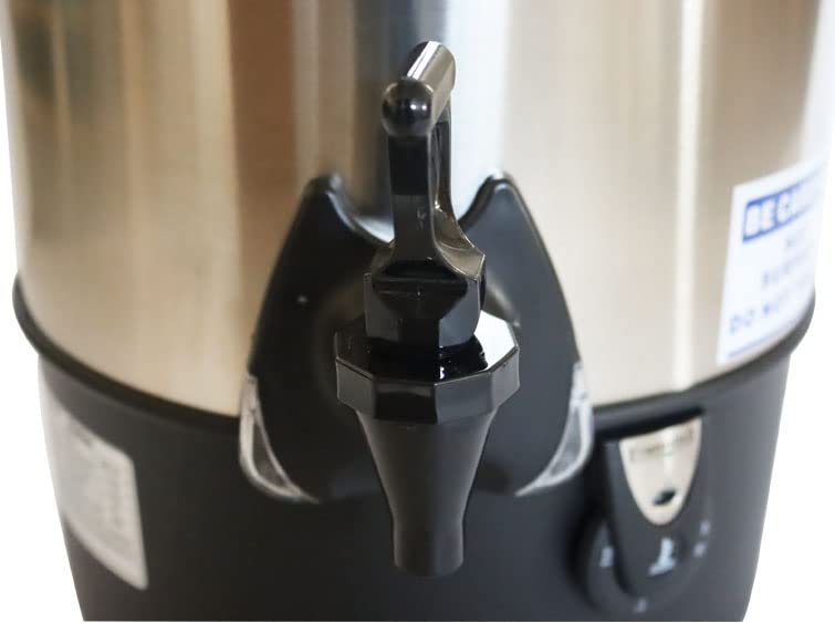 TECHTONGDA 20L Electric Hot Water Kettle Stainless Steel Boiler with Temperature Control - Perfect for Coffee, Tea, Restaurants, Cafes, and Office Use