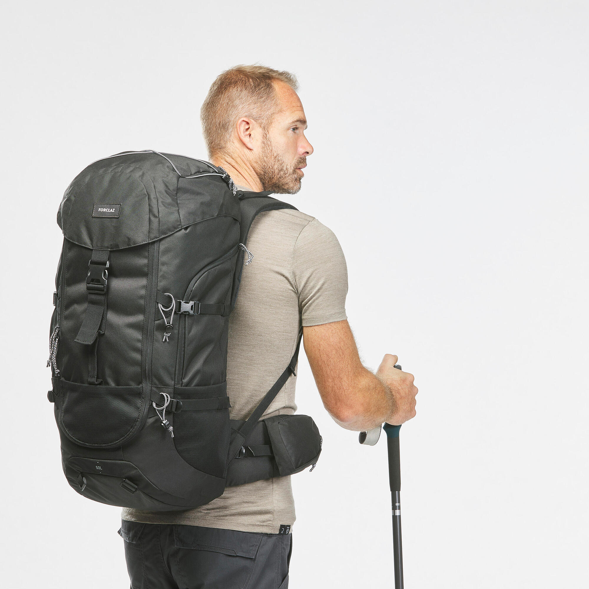 Simond Travel 100 50L Lightweight Waterproof Hiking Backpack for Men & Women - Perfect for Camping, Trekking and Outdoor Adventures