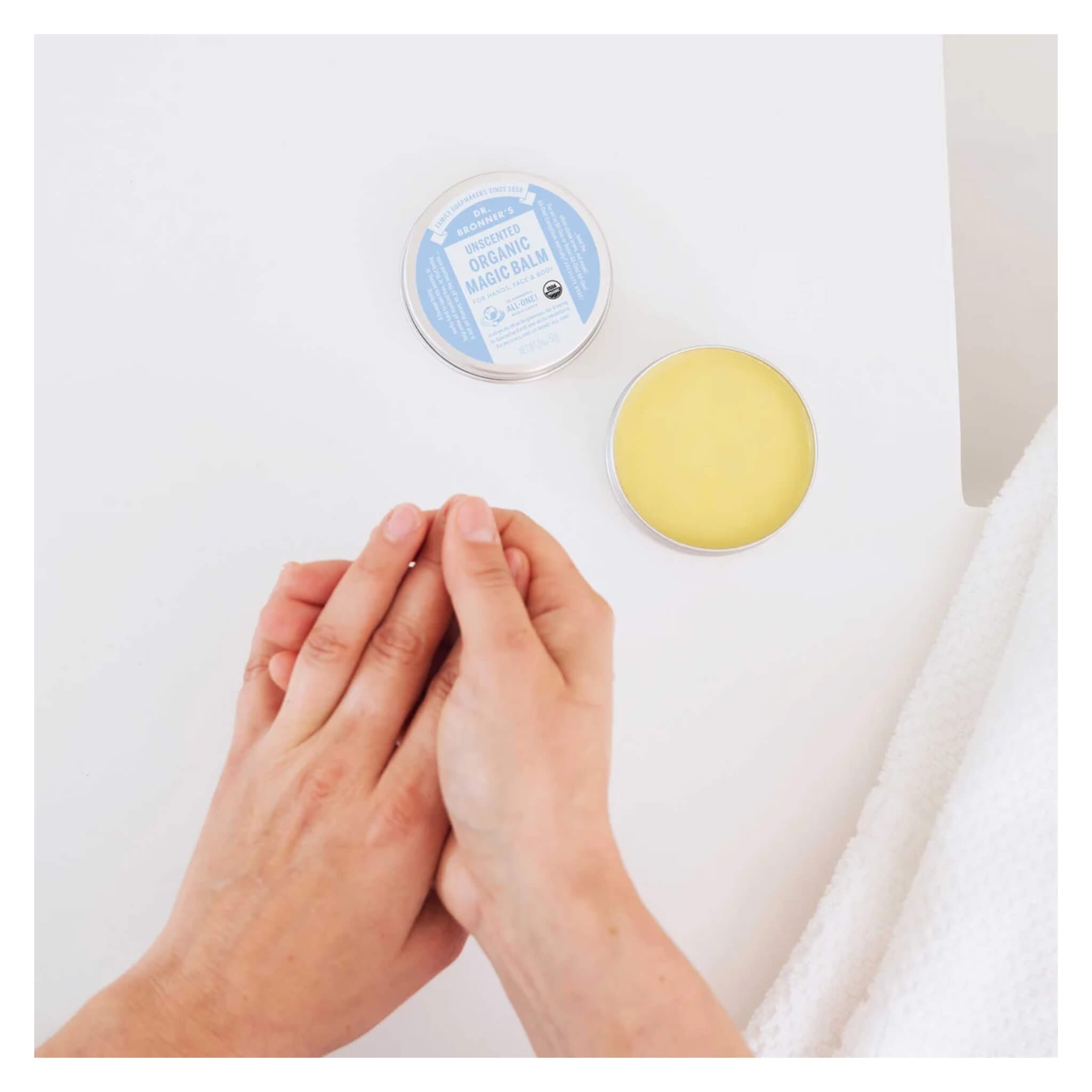 Organic Magic Balm - All-Natural Skin Soothing & Healing Salve for Dryness, Eczema & Minor Cuts | Perfect for Daily Skincare, Outdoor Adventures & First Aid Kit
