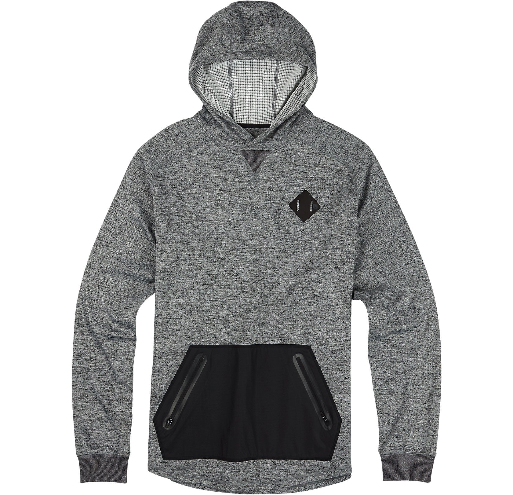 Burton Men's Caption Pullover Hoodie - Soft Fleece Sweatshirt for Casual Wear & Outdoor Activities - Perfect for Hiking, Camping & Street Style