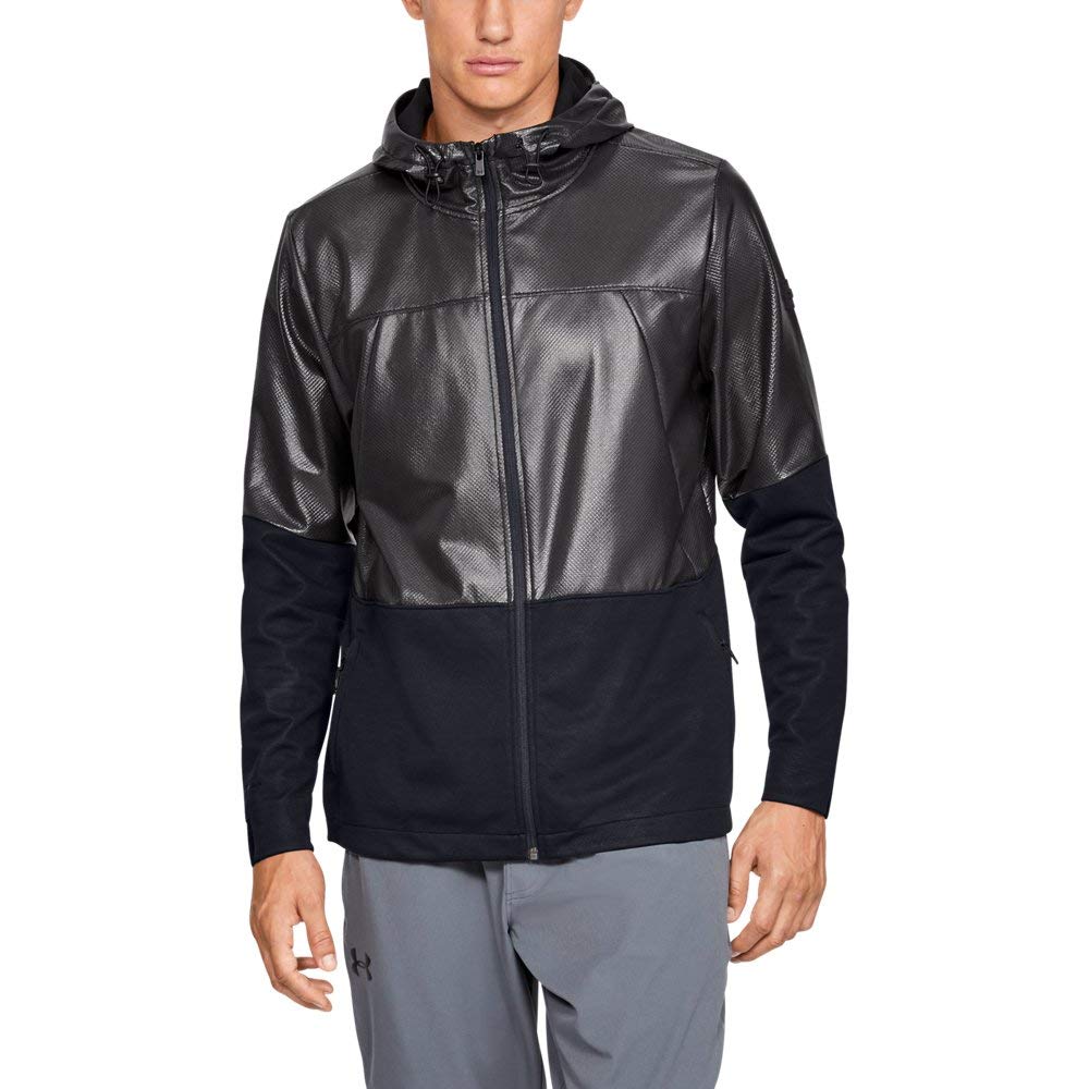 Under Armour Men's Unstoppable Swacket Jacket - Lightweight Water-Resistant Hybrid Sweater Jacket for Outdoor Activities & Casual Wear