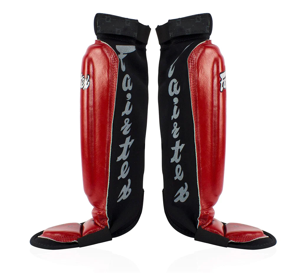Fairtex SP6 Neoprene Muay Thai Shin Guards - Premium Kickboxing & MMA Protective Gear for Training & Competition - Ideal for Martial Arts, Fitness & Combat Sports