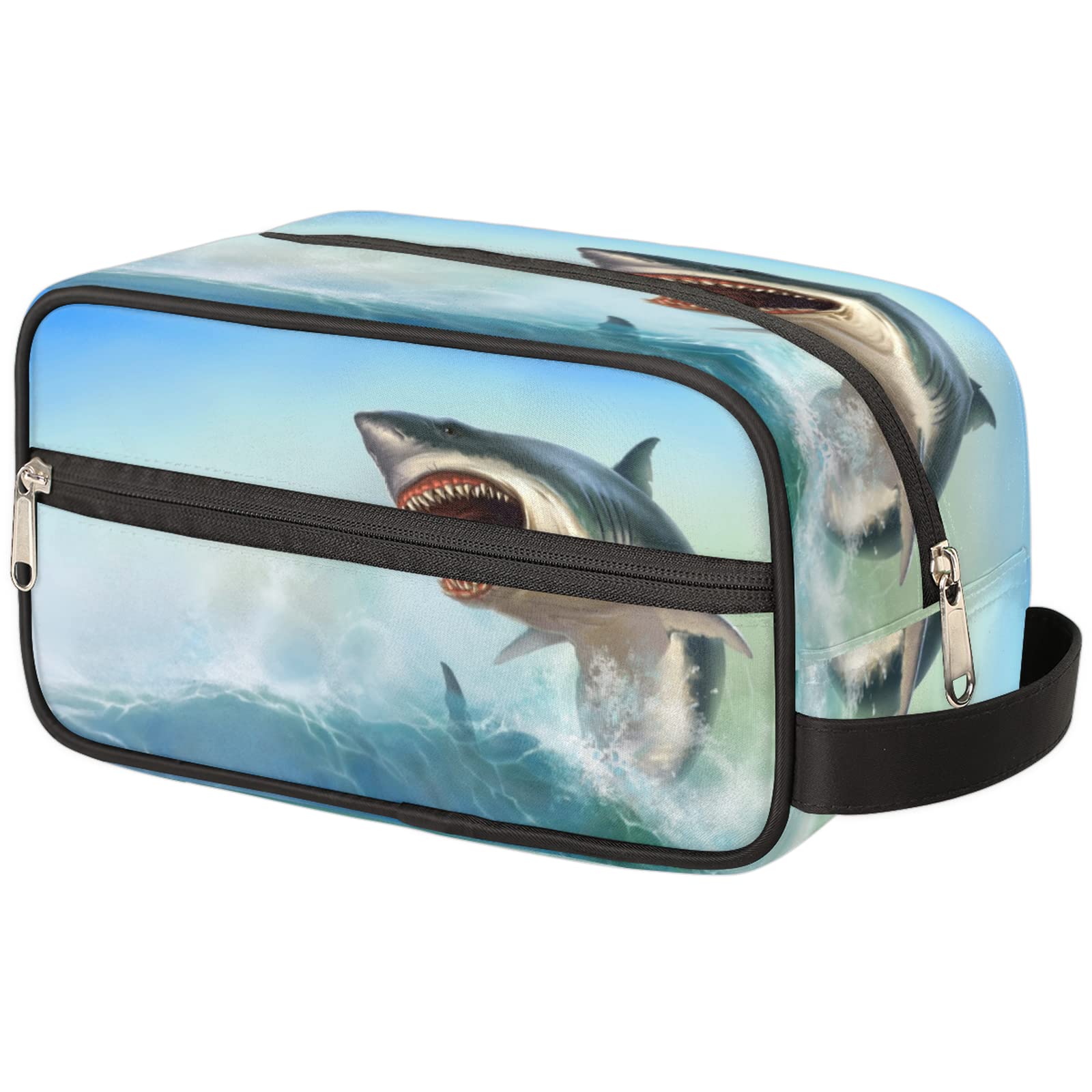 **Waterproof Travel Toiletry Bag for Women & Men – Large Capacity Cosmetic & Shaving Organizer | Lightweight Dopp Kit for Toiletries, Makeup & Accessories | Perfect for Beach Trips, Camping & Business Travel**