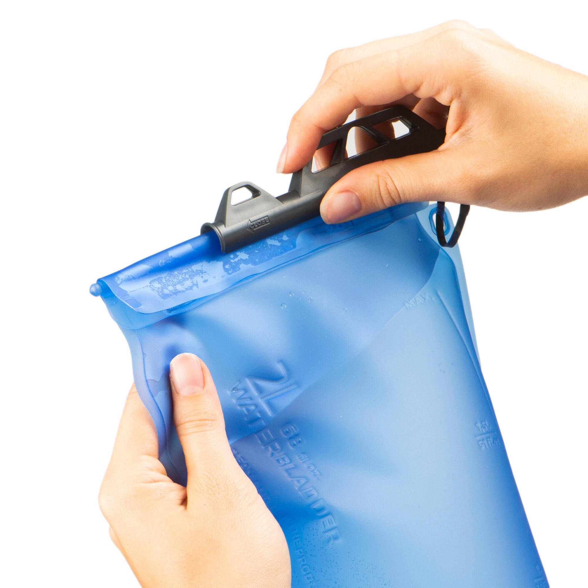 Forclaz MT500 2L Hydration Bladder - Lightweight Water Reservoir for Hiking, Camping & Outdoor Adventures