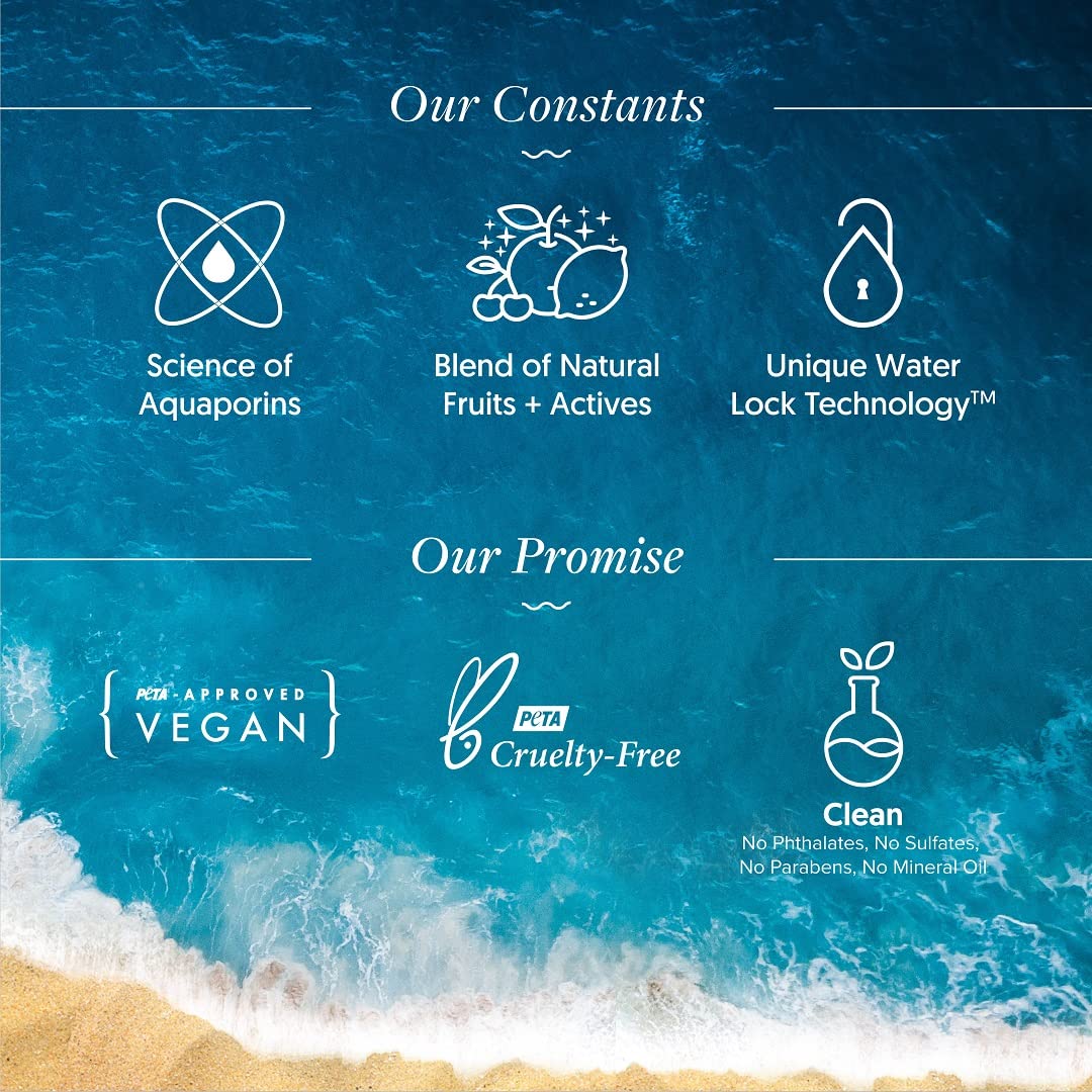 Aqualogica Radiance+ Body Wash with Watermelon & Niacinamide - Deep Cleansing & Hydrating Shower Gel for Women & Men - Suitable for Dry, Oily & Sensitive Skin - 250ml - Perfect for Daily Skincare Routine & Post-Workout Refreshment