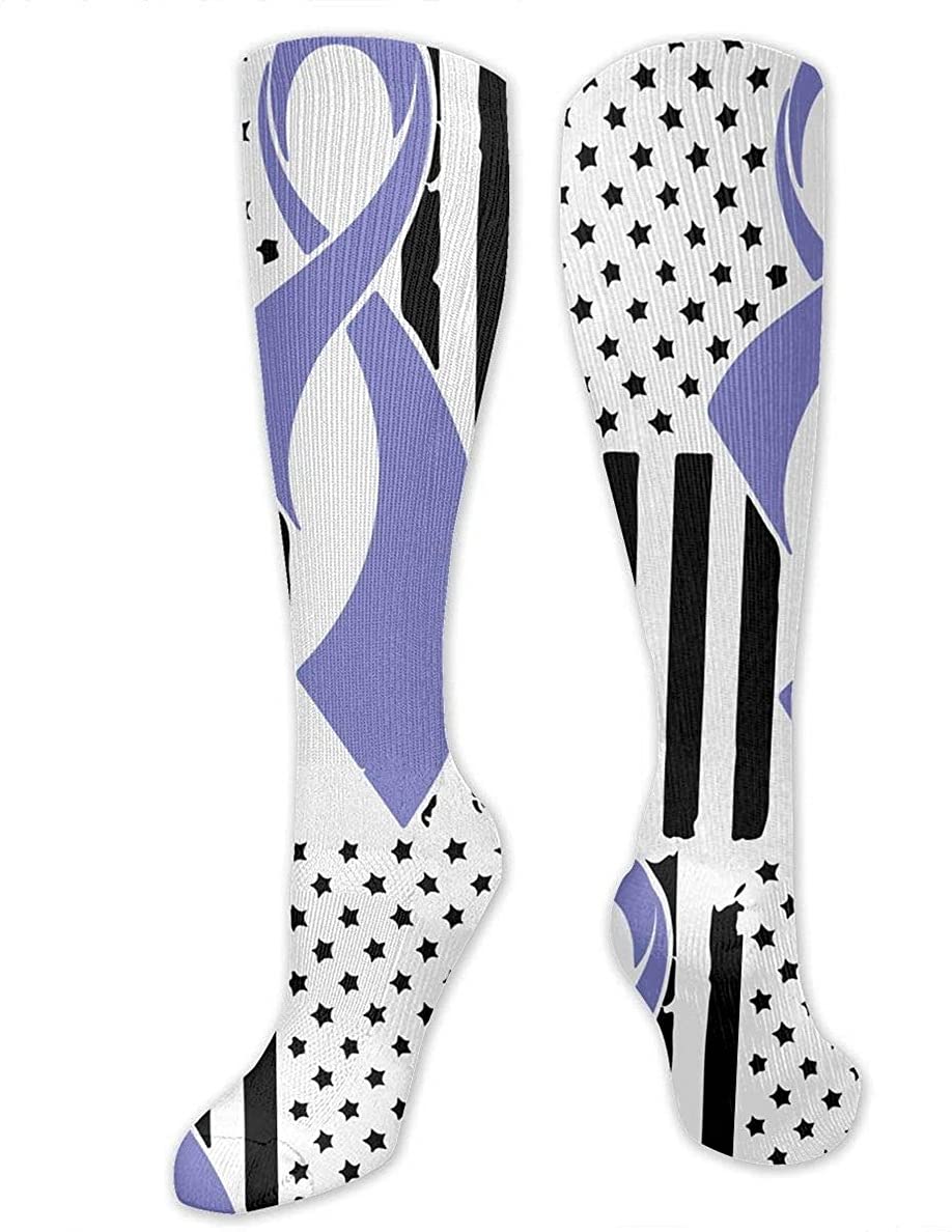 Half Denmark Flag Half USA Flag Love Heart Unisex Casual Crew Socks - Comfortable Everyday Socks for Men & Women - Perfect for Travel, Gifts, and Patriotic Fashion