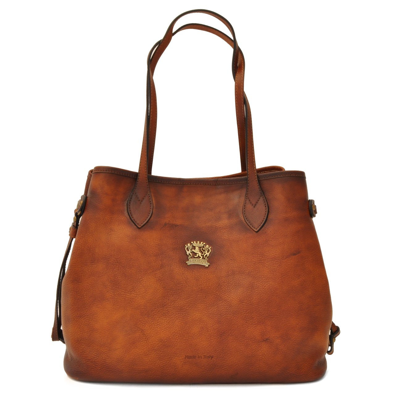 Premium Pratesi Genuine Cow Leather Women's Shoulder Bag - Vetulonia Elegant Handbag for Work, Travel & Everyday Use | Bruce Brown Collection