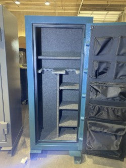 Hollon The Dominion 16 Gun Safe - Teal Color, Blemished Model | Secure Firearm Storage for Home, Office & Hunting Use