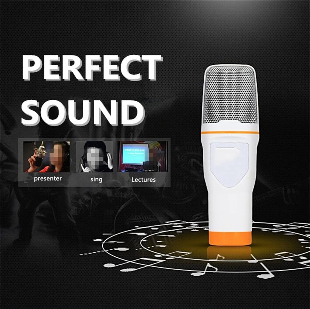 Professional USB Condenser Microphone for Recording, Streaming & Gaming - Studio Quality PC/Laptop Mic for Podcasting, YouTube, Twitch & Voice Overs