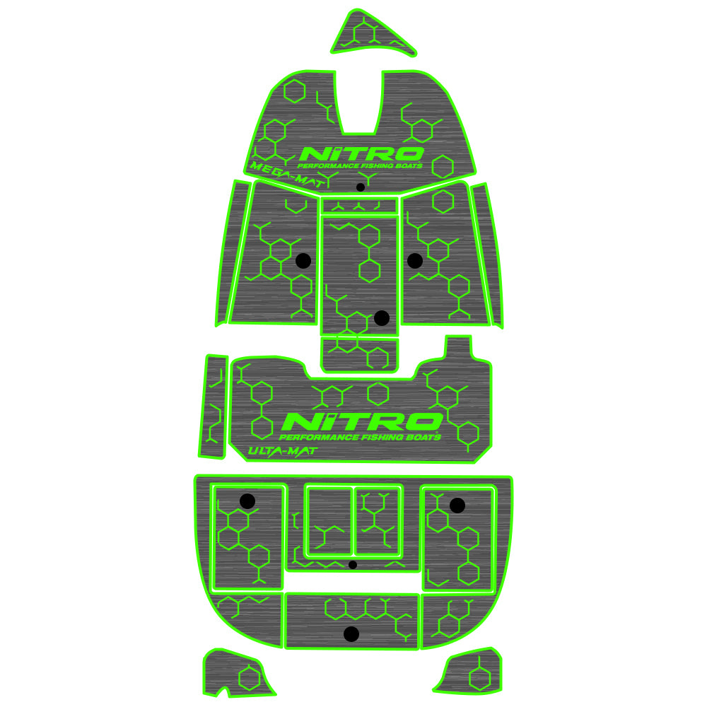 Hennessey Outdoors Ulta Mat Boat Flooring for 2017-2019 Nitro Z17 - Non-Slip Marine Deck Covering for Fishing & Water Sports