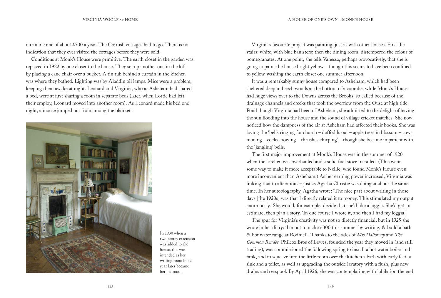 Virginia Woolf at Home: A Literary Journey - Perfect for Book Lovers, Writers & Home Decor Inspiration