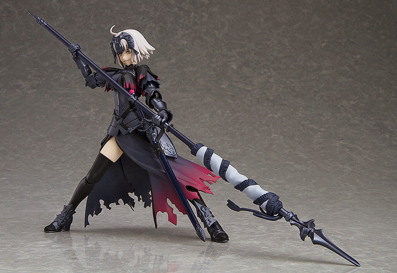 Fate/Grand Order Figma #390 Avenger Jeanne d'Arc (Alter) Action Figure - Collectible Anime Character Model for Display & Cosplay