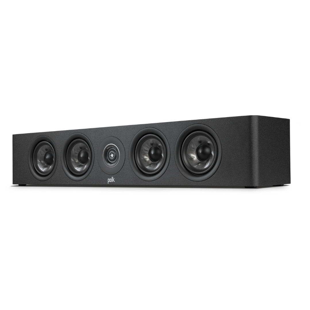 Polk Reserve R350 Premium Slim Center Channel Speaker - High-Quality Home Theater Sound for Movies, Music & Gaming