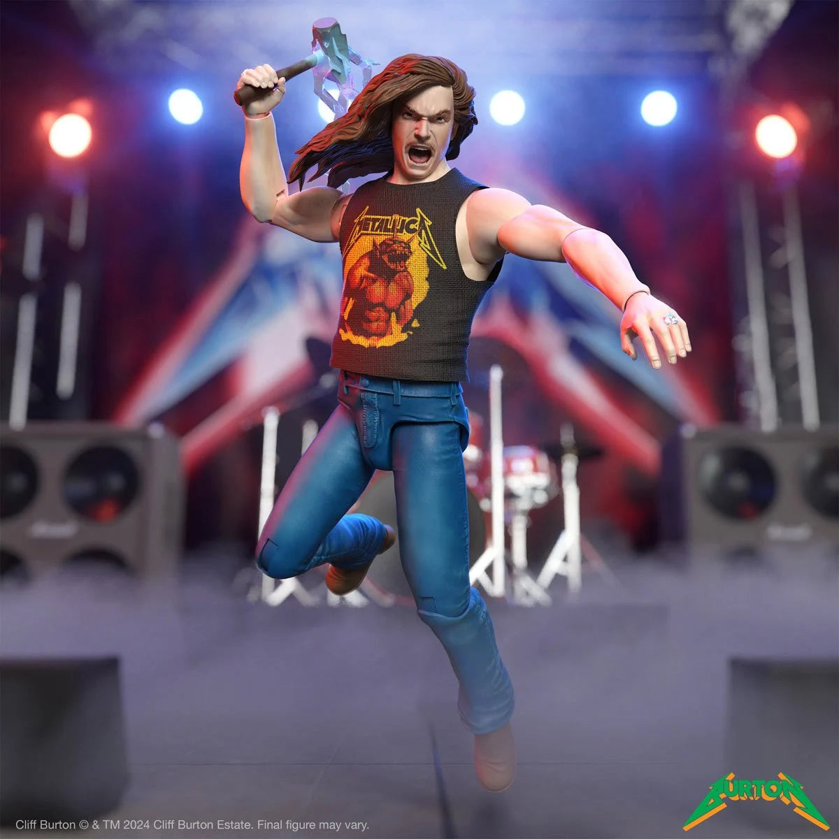 Cliff Burton Superhero Poster - The Ultimates 7-Inch Collectible Action Figure for Music Fans & Marvel Enthusiasts - Perfect for Home Decor, Gift Giving & Comic Book Displays