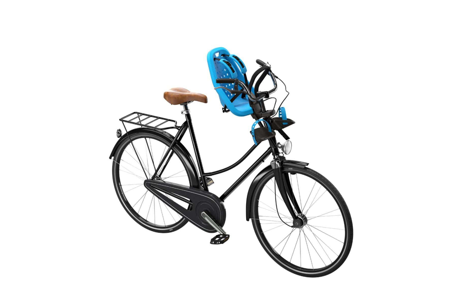 Thule Yepp Mini Child Bike Seat - Lightweight & Safe Toddler Bike Carrier for Ages 1-4 | Perfect for Family Cycling, Commuting & Outdoor Adventures