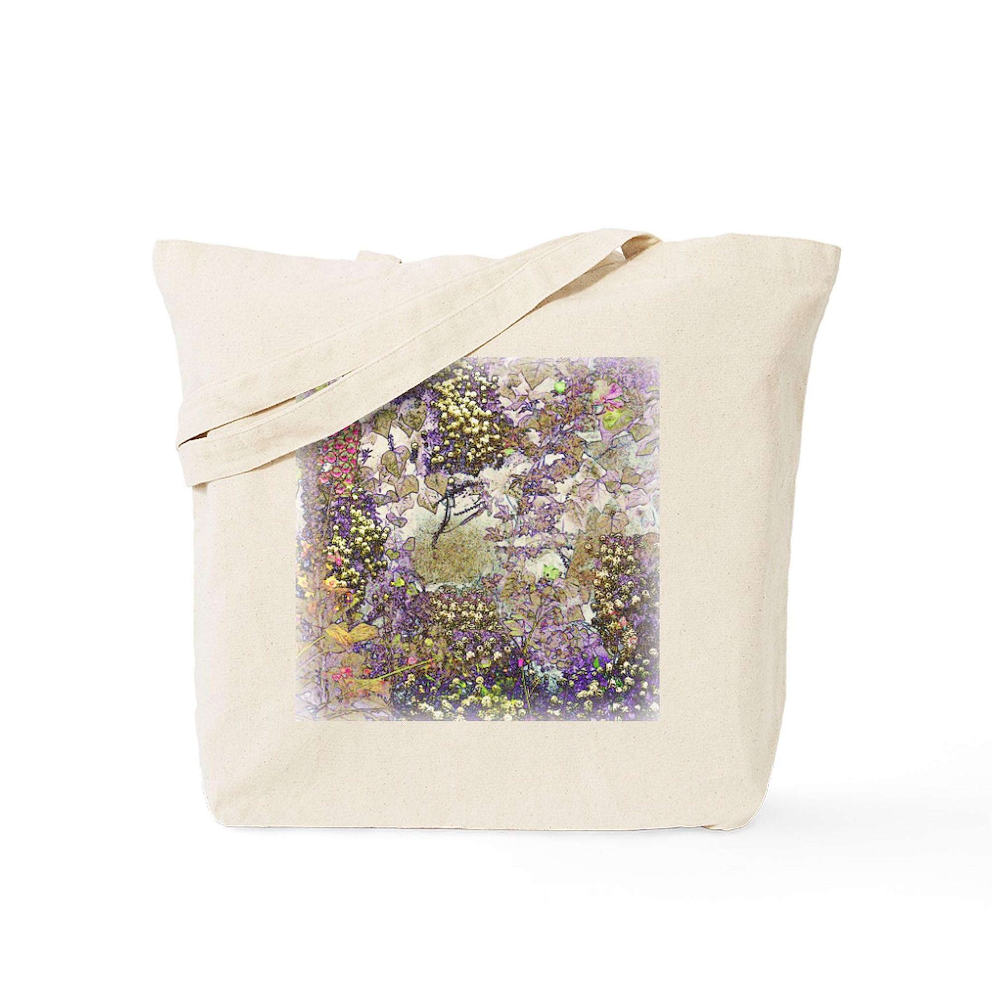 Nature's Floral Arrangement Tote Bag - Eco-Friendly Reusable Canvas Shopping Bag for Groceries, Beach & Farmers Market | CafePress