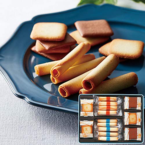Premium Yoku Moku Variety Gift Box - Assorted Japanese Cookies & Cakes - Perfect for Hanukkah Gifts, Holiday Parties & Corporate Gifting