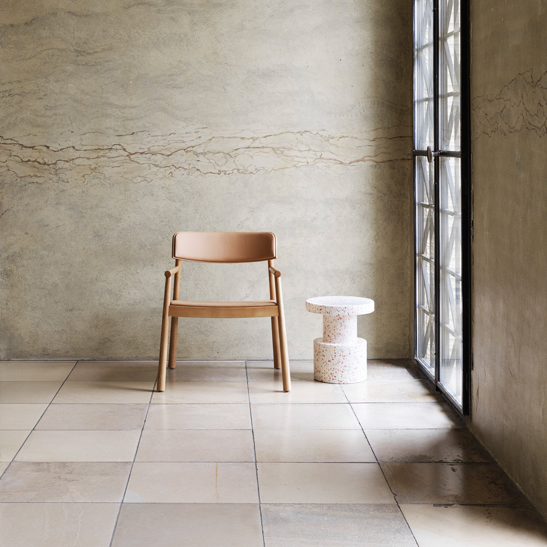 Simon Legal Bit Stool by Normann Copenhagen - Modern Minimalist Bar Stool for Kitchen, Dining & Home Decor