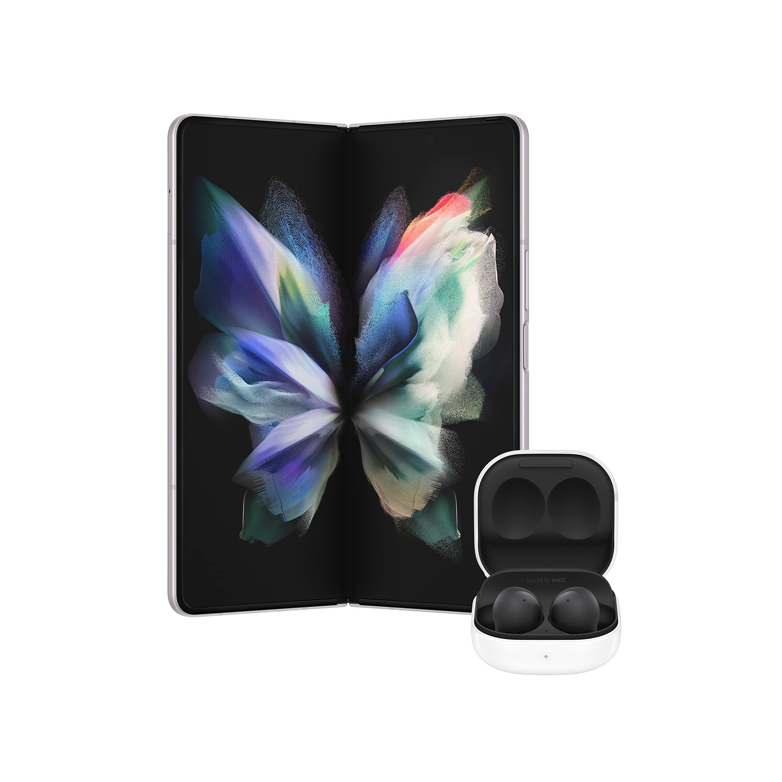 Samsung Galaxy Z Fold 3 5G Unlocked Smartphone with Galaxy Buds 2 Wireless Earbuds - Foldable Phone for Work, Gaming & Streaming | US Version