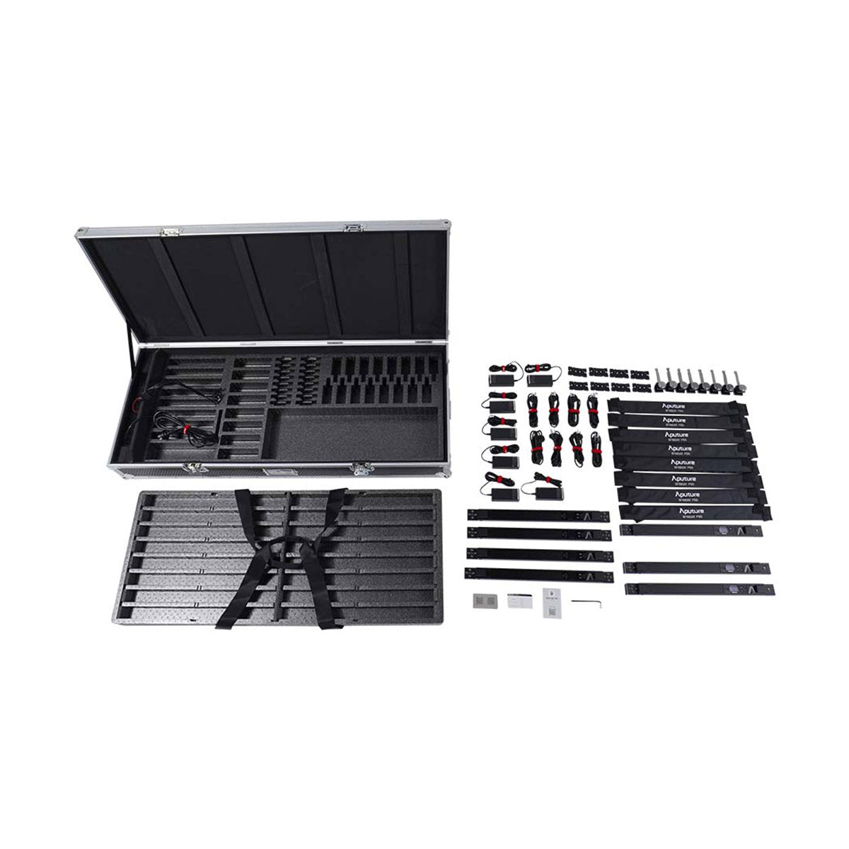 Aputure INFINIBAR PB6 RGB LED Light Bar (2 Feet) - 8 Light Production Kit for Photography, Videography & Studio Lighting