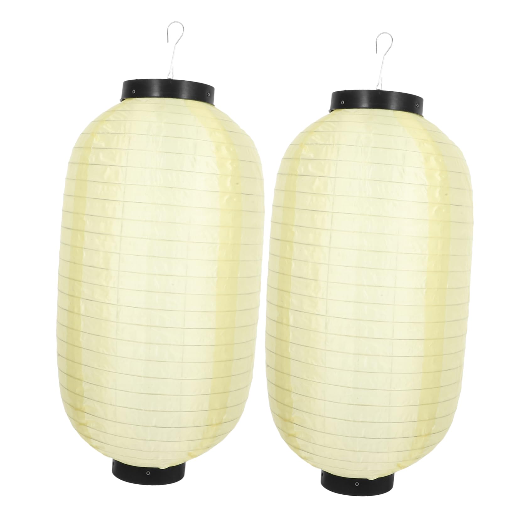 PRETYZOOM 2-Pack Japanese Silk Lanterns - Waterproof Foldable Paper Lantern Balls for Sashimi Bars, Wedding Decorations & Outdoor Parties | Elegant Asian-Inspired Lighting for Home, Garden and Events