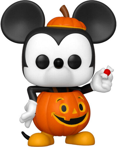 Disney Mickey Mouse Trick or Treat Halloween Collectible Figure #1218 - Perfect for Disney Fans, Halloween Decorations, and Gift Giving