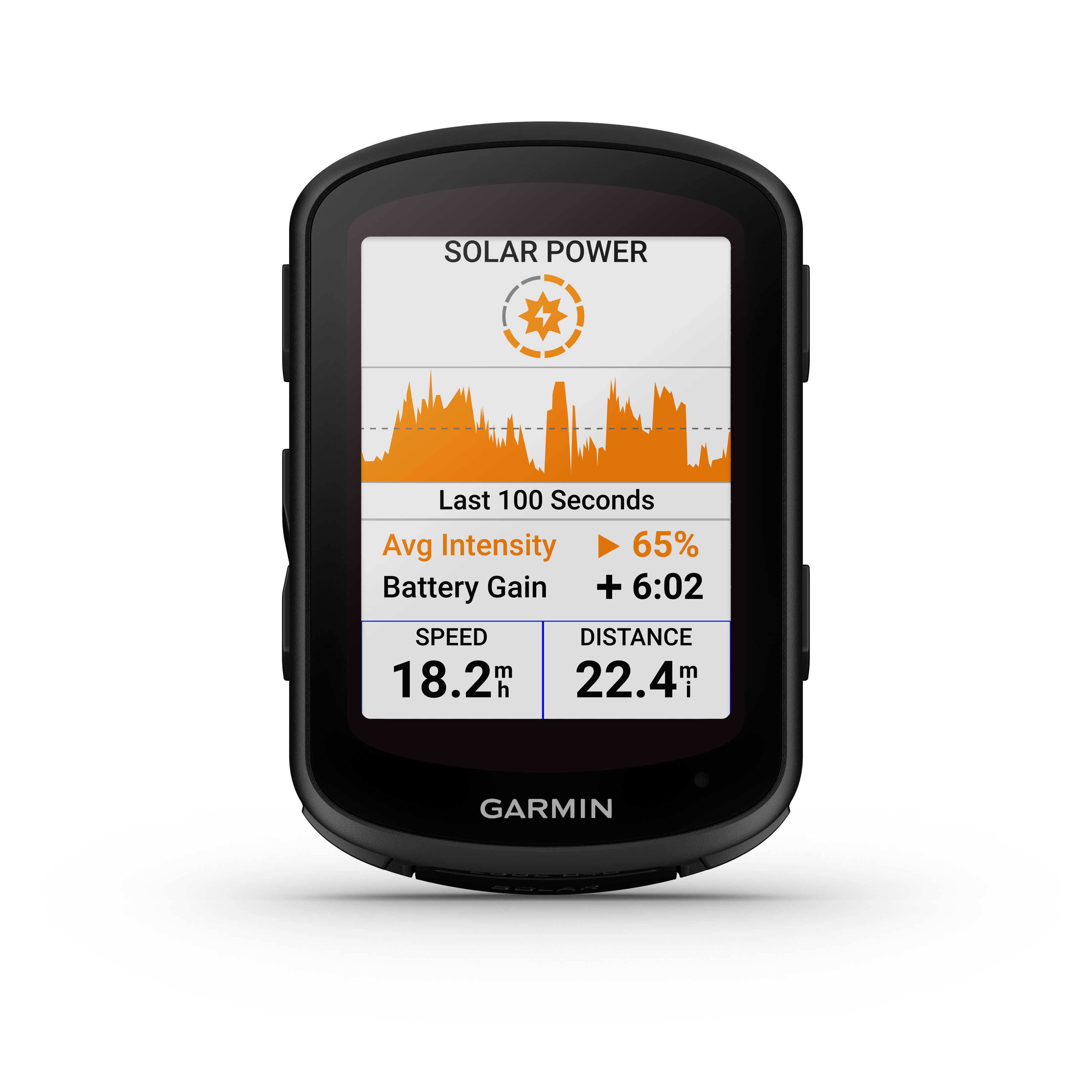Garmin Edge 840 Solar GPS Bike Computer with Touchscreen & Solar Charging - Perfect for Road Cycling, Mountain Biking & Training