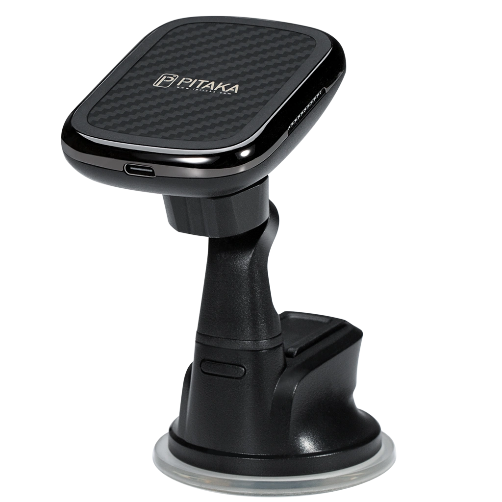 MagEZ Mount Qi - Wireless Charging Car Mount for iPhone & Android - Perfect for Hands-Free Driving & Commuting