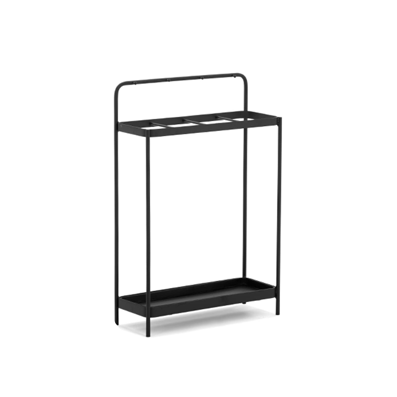 Great Dreamer Free Standing Umbrella Holder - Heavy Duty Metal Indoor Umbrella Stand in Black - Perfect for Entryway, Porch & Home Organization
