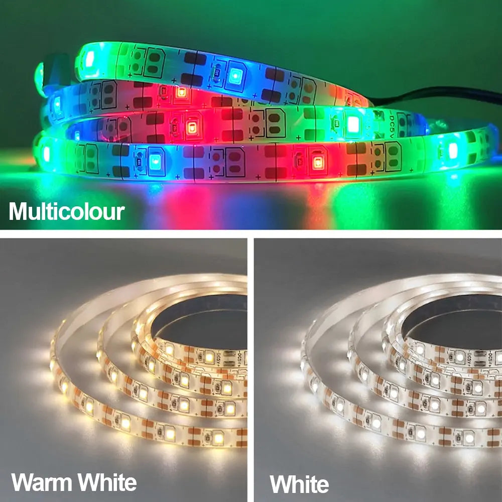 Solar LED Strip Lights - Waterproof Outdoor String Lights for Garden, Patio, Deck, Fence - Energy Efficient Decorative Lighting for Home, Party & Holiday Decor