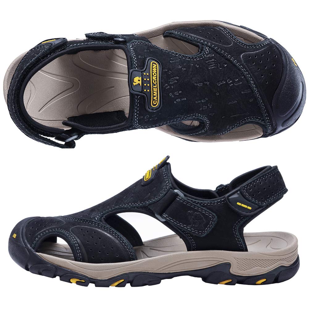 CAMEL CROWN Men's Waterproof Hiking Sandals for Outdoor Beach Sports - Size 7-12