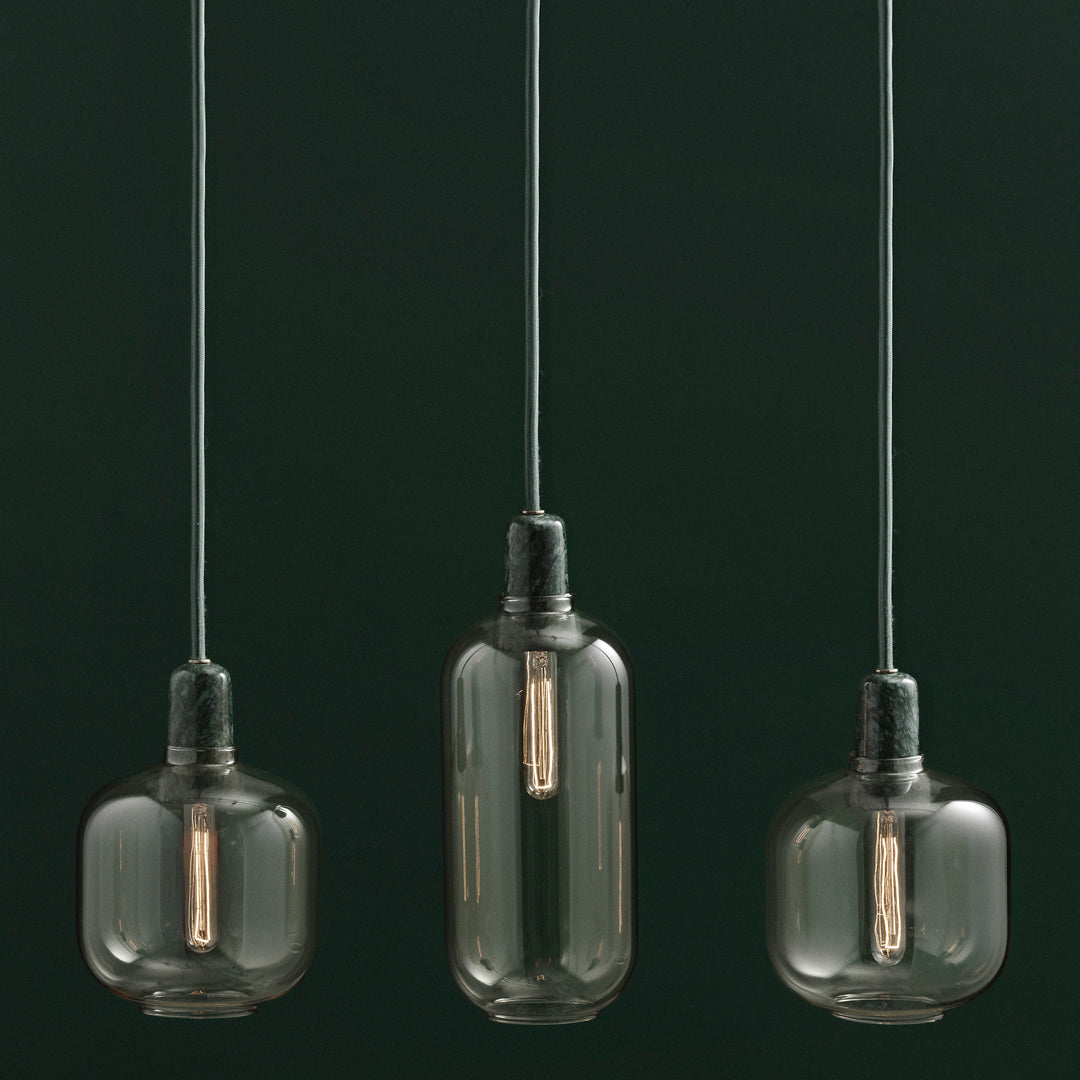 Modern Amp Pendant Lamp - Industrial Style Hanging Light Fixture for Kitchen Island, Dining Room & Living Room Decor