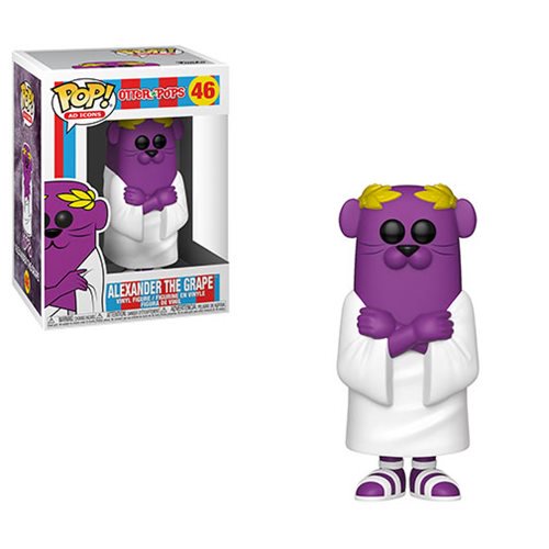 Funko Pop! Vinyl Figure: Alexander the Grape (Otter Pops) #46 - Collectible Toy for Fans, Home Decor & Office Display