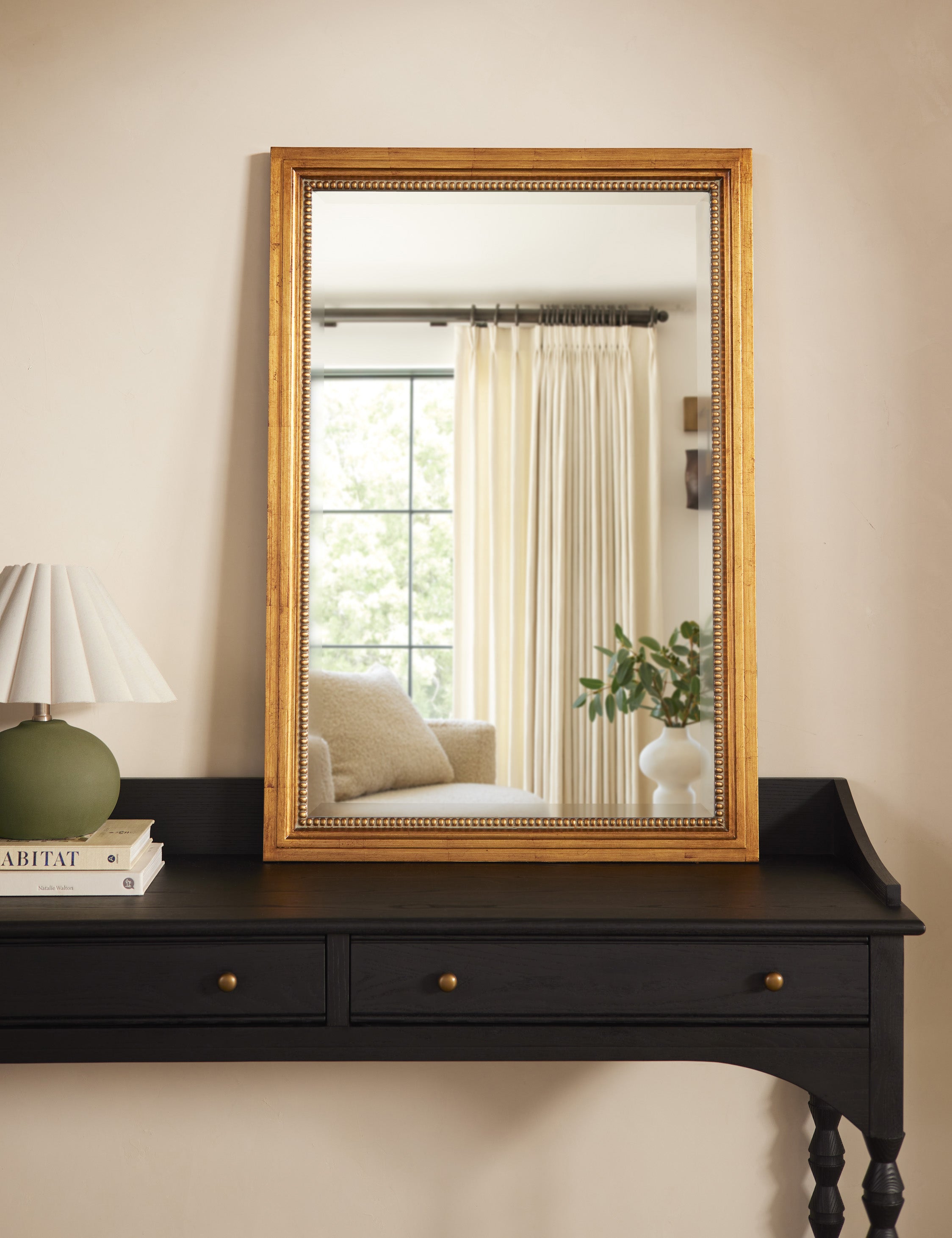 Corinne Mirror - Elegant Wall Mirror with Vintage Frame for Living Room, Bedroom, Entryway | Home Decor & Interior Design Accent