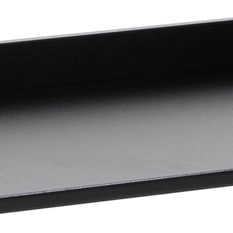 WALDO 63cm Black Display Shelving Unit - Perfect for Retail Stores, Home Organization & Office Storage