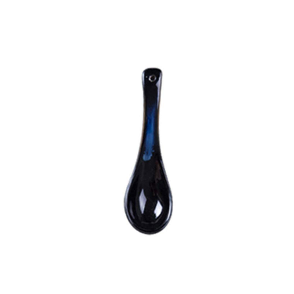 Premium 2-Pack Asian Chinese Won Ton Soup Spoons - Ceramic Ramen Noodle Spoons, Durable Melamine Soup Spoons for Home & Restaurant Use - Perfect for Pho, Ramen, Udon, and Asian Noodle Soups