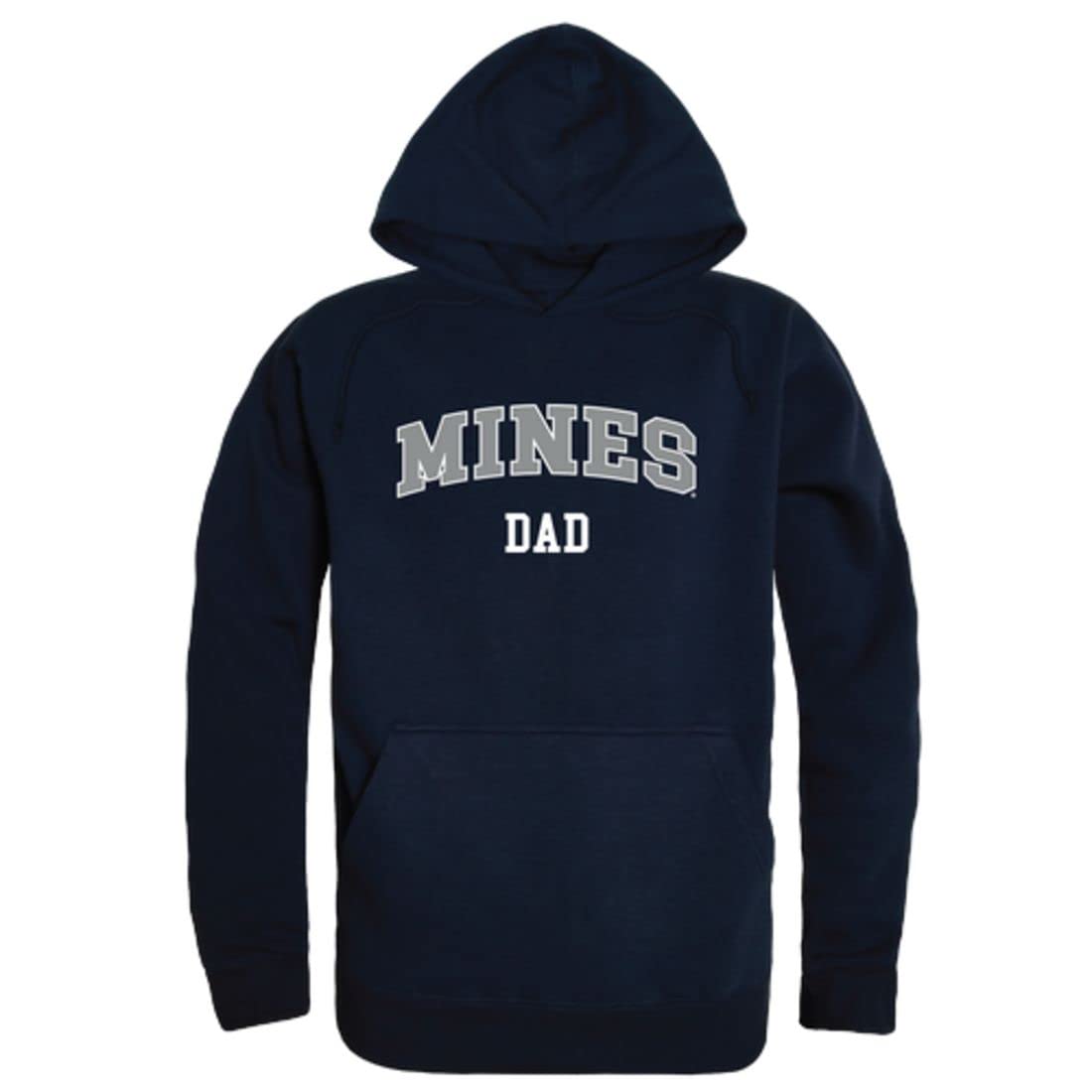 Colorado School of Mines Orediggers Dad Fleece Hoodie Sweatshirt - Heather Grey | Comfortable & Warm Pullover for College Fans, Alumni & Family | Perfect for Game Day, Tailgating & Casual Wear