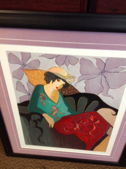 28 X 33 Signed Tarkay Print - Authentic Limited Edition Artwork - Perfect for Home Decor, Office & Gift Giving