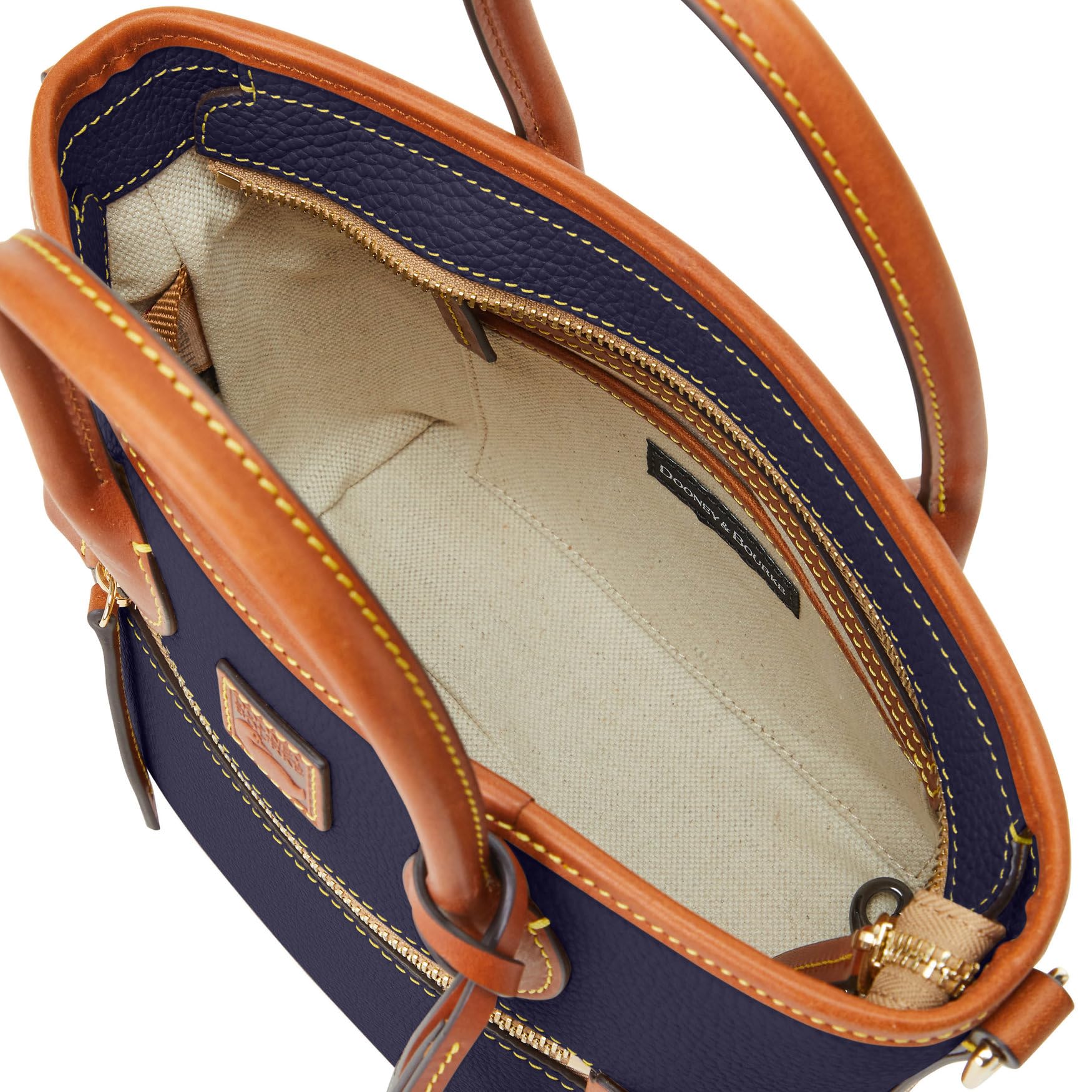 Dooney & Bourke Pebble Grain Small Handle Tote Bag for Women - Stylish Leather Purse for Work, Travel & Everyday Use