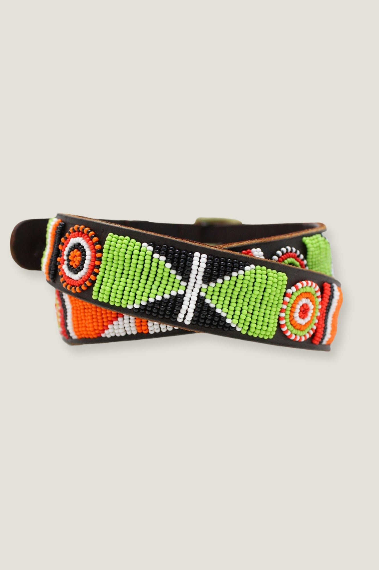 Lakuru Unisex Belt for Men & Women - Adjustable Waistband in Green, Orange, Red | Perfect for Casual Wear, Work & Outdoor Activities
