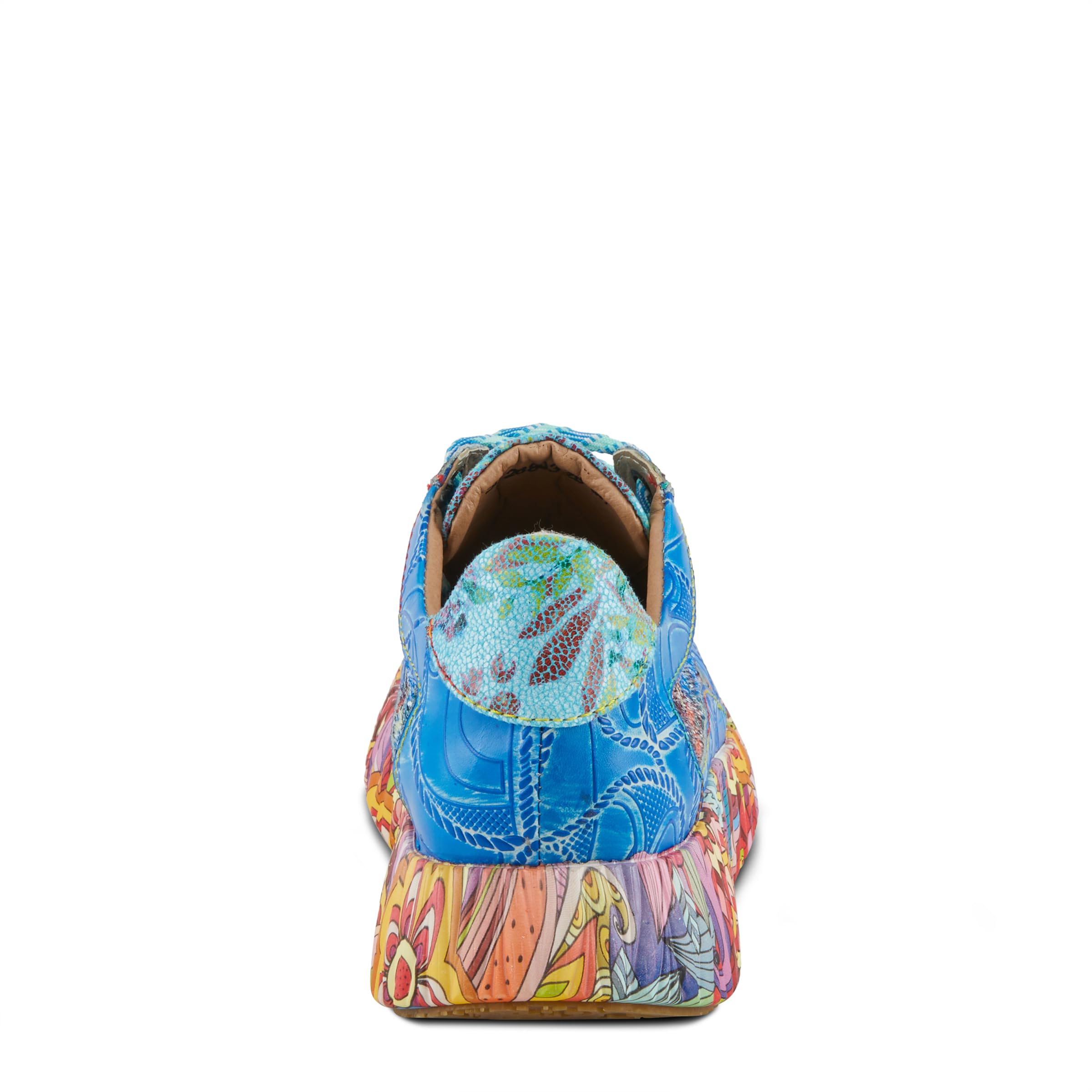 Spring Step L'Artiste Women's CAFFEY Multicolored Fashion Sneakers - Comfortable Walking Shoes with Vibrant Patterns | Perfect for Casual Outfits, Work & Weekend Adventures