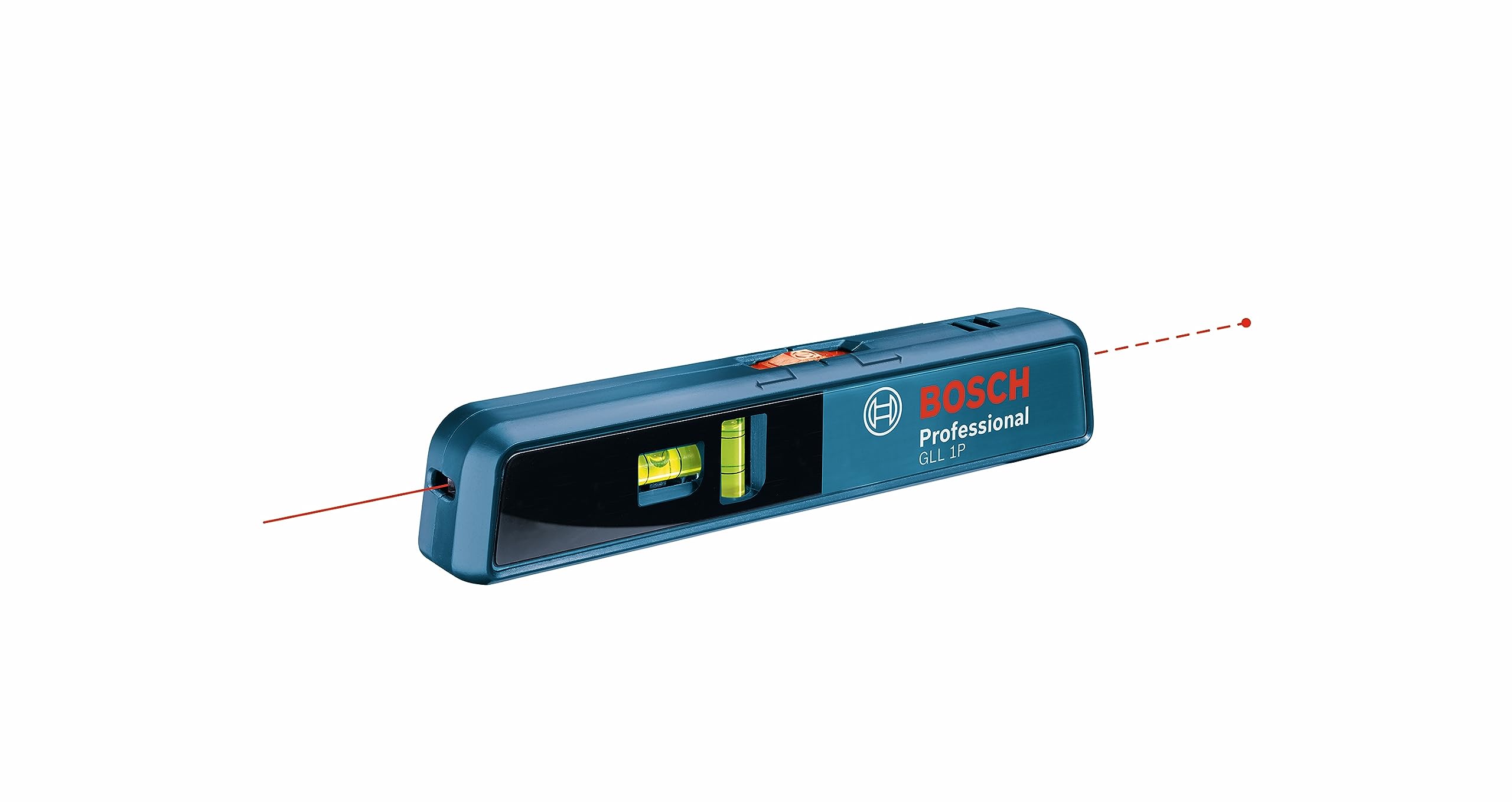 BOSCH GLL 1 P 65 Ft Self-Leveling Cross-Line Laser Level with Point Laser, Includes 2 AA Batteries & Universal Mount - Perfect for Construction, DIY Projects, and Home Renovation
