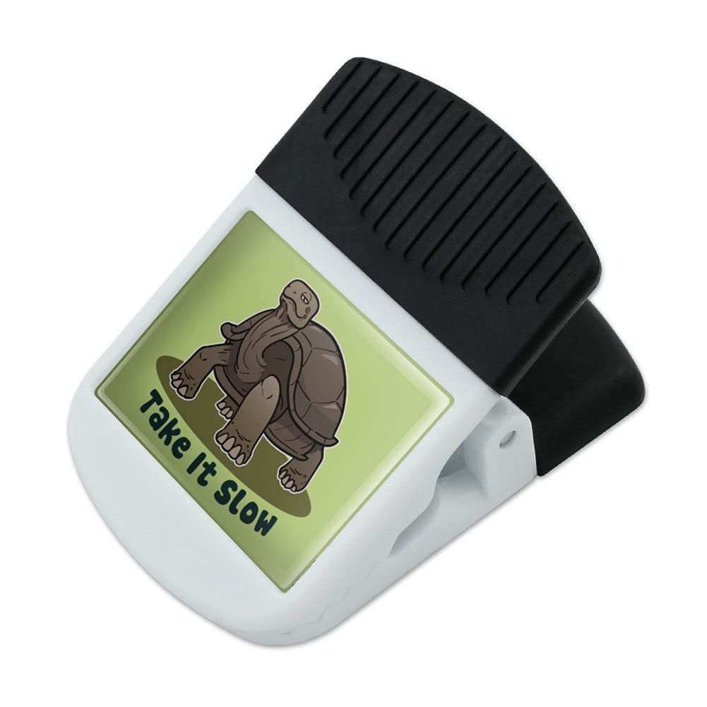 Funny Tortoise Slow Turtle Refrigerator Magnet - Strong Magnetic Hanging Hook for Notes, Photos & Snack Bags - Perfect for Kitchen Organization & Office Memo Boards